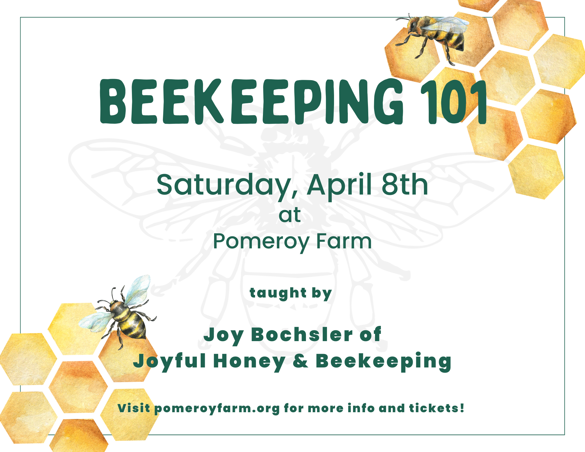 Beekeeping 101 Flyer