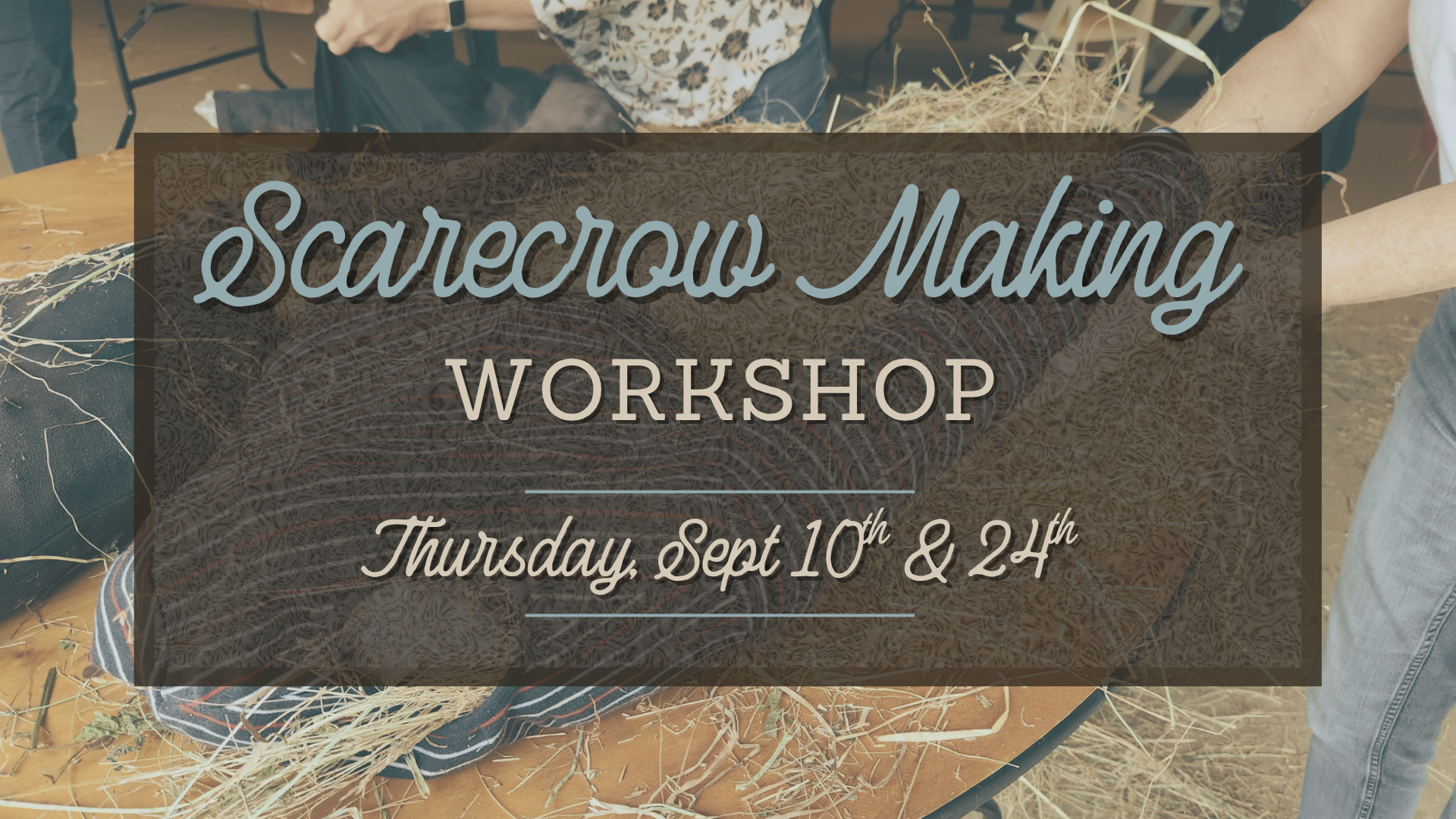 Fall Workshops 2026